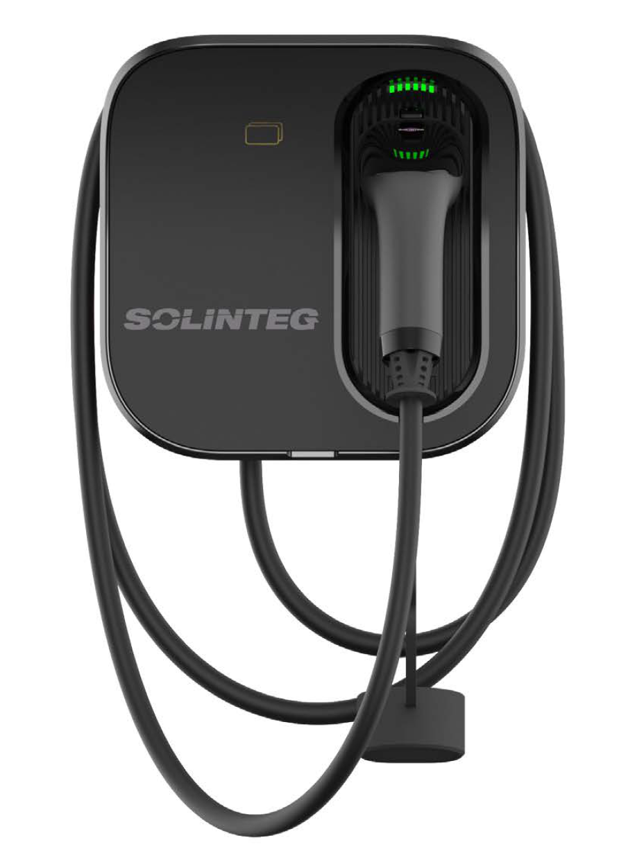 Solinteg 11kW Elbilsladdare med inbyggd sladd