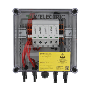 K'ELECTRIC 1000V Kapsling DC-övers.skydd_1x2in_2MPPT MC4