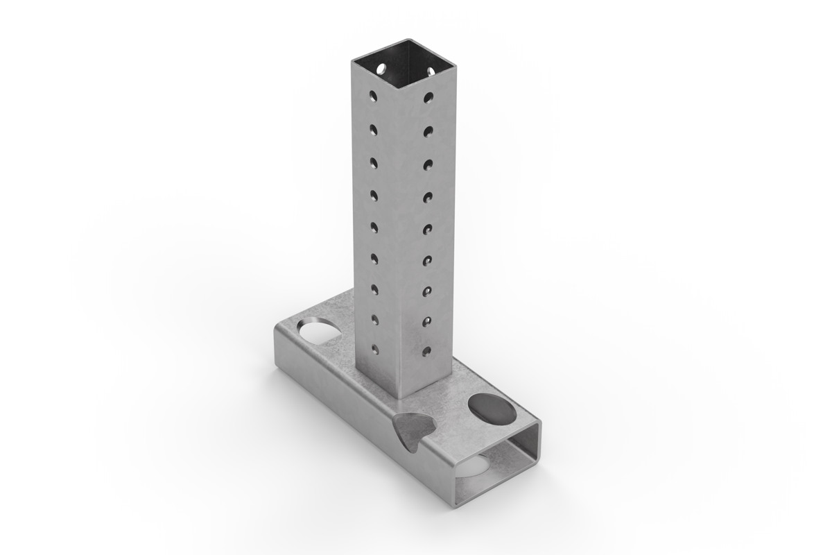 Weland Markstativ Markfot 240mm - rotrör